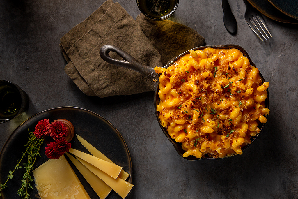 Sweet Potato Gouda Mac and Cheese