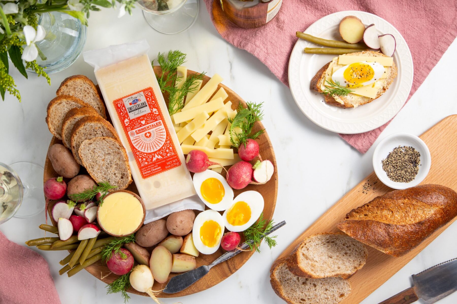Emmentaler® AOP Cheese Made in Switzerland Emmi USA