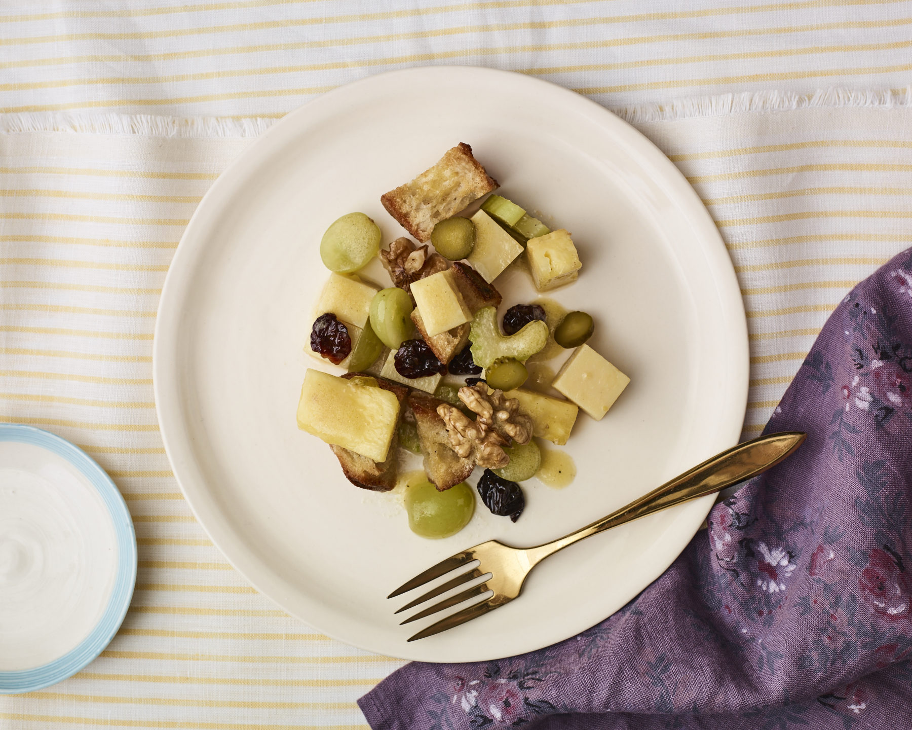 Emmi Le Gruyère® Cheese and Pineapple Panzanella - Emmi USA