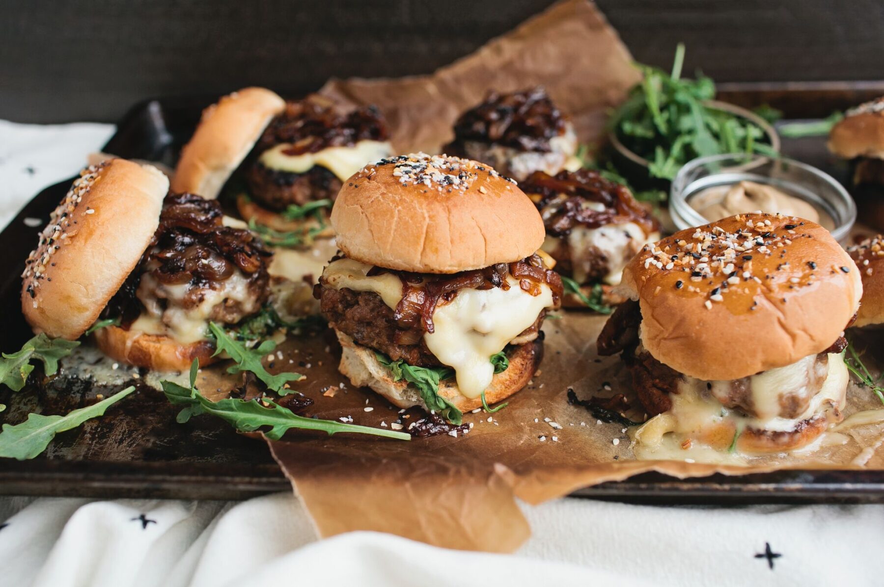 French Onion Soup Sliders with Raclette - Emmi USA