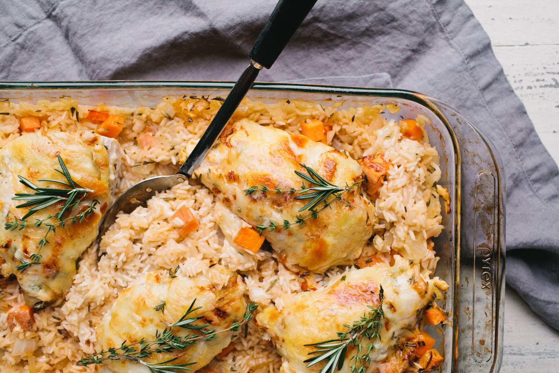 Herbed Emmentaler Chicken & Rice - Emmi USA