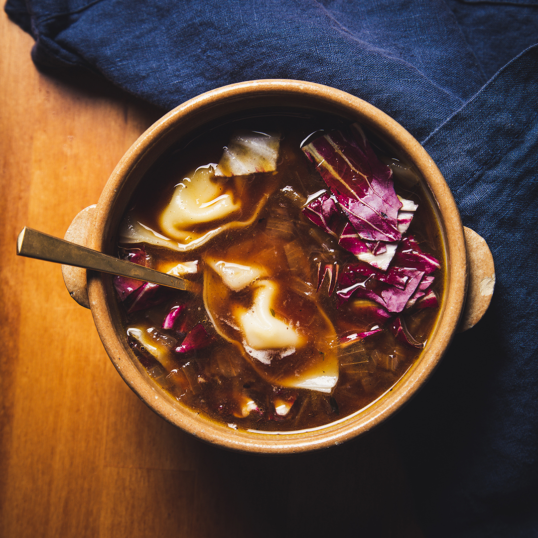 French Onion Soup with Fondü Dumplings - Emmi USA