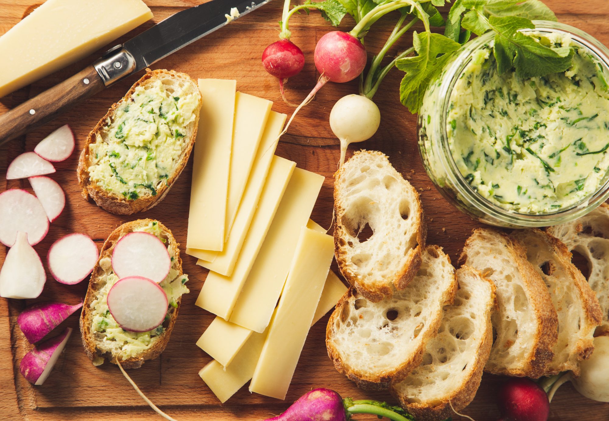 Gruyère and Ramp Butter Emmi USA