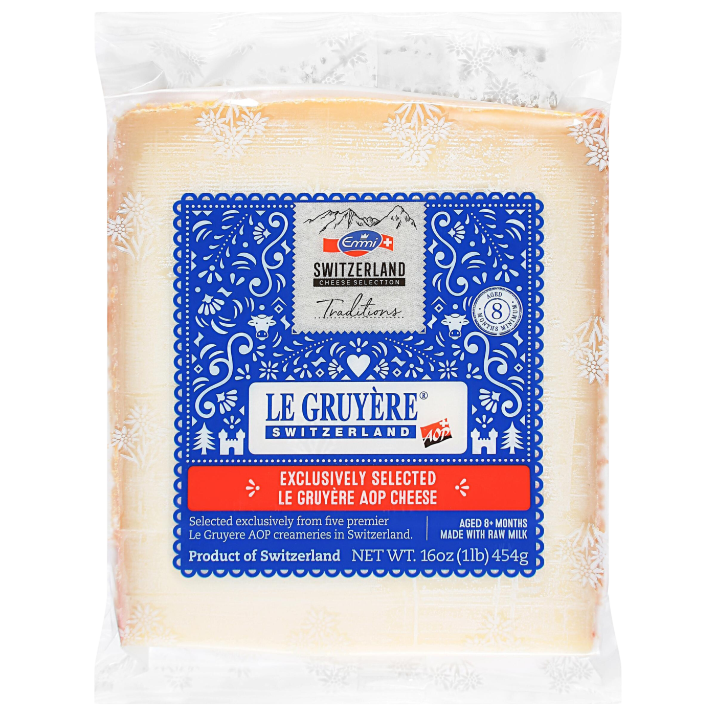 Le Gruyére Switzerland AOP Mild Cheese