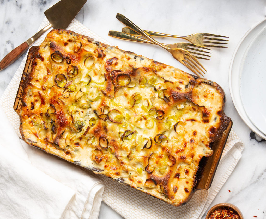 Broccoli and Leek Lasagna - Emmi USA