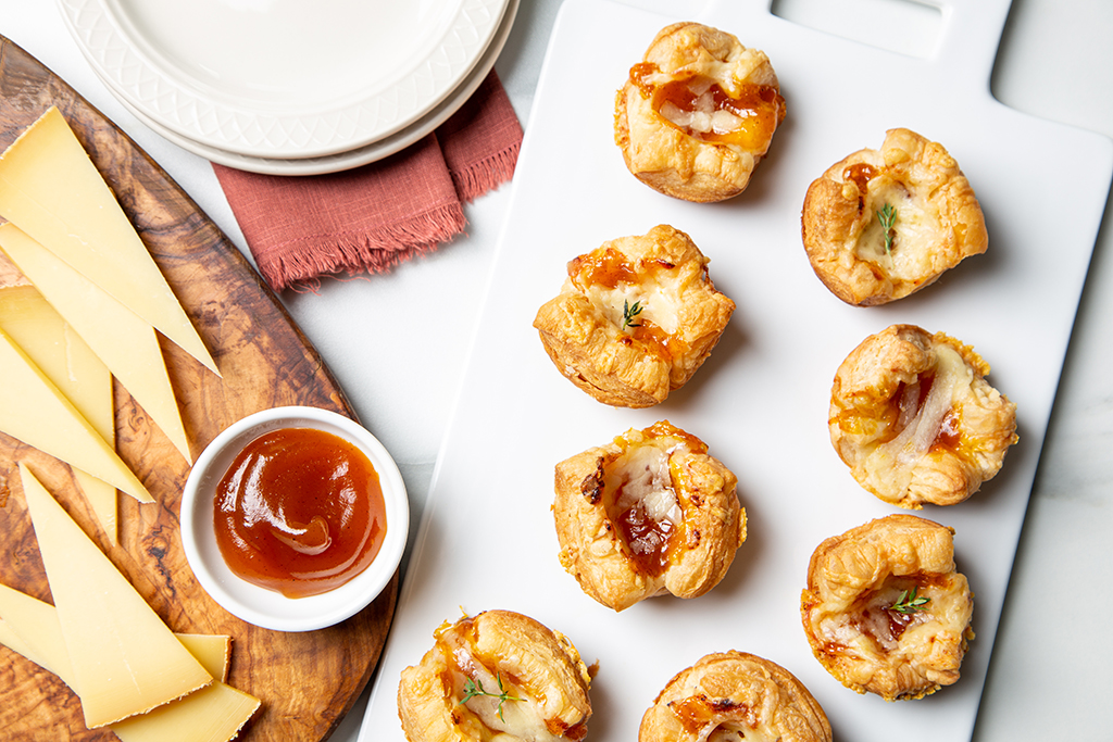 Pumpkin Gruyère Mini Tarts - Emmi USA