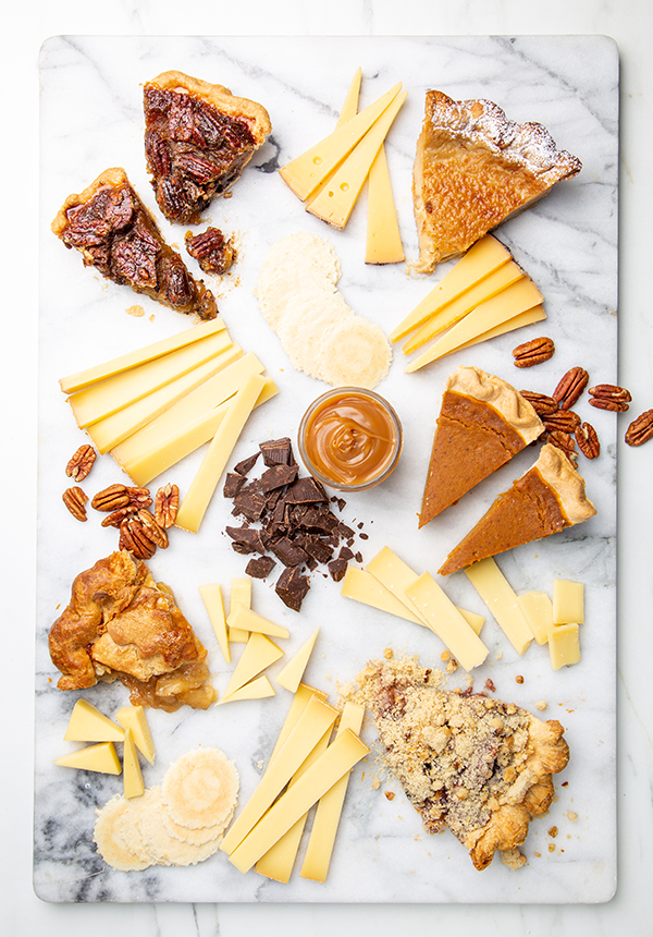 Emmi cheese and pie pairings for Thanksgiving