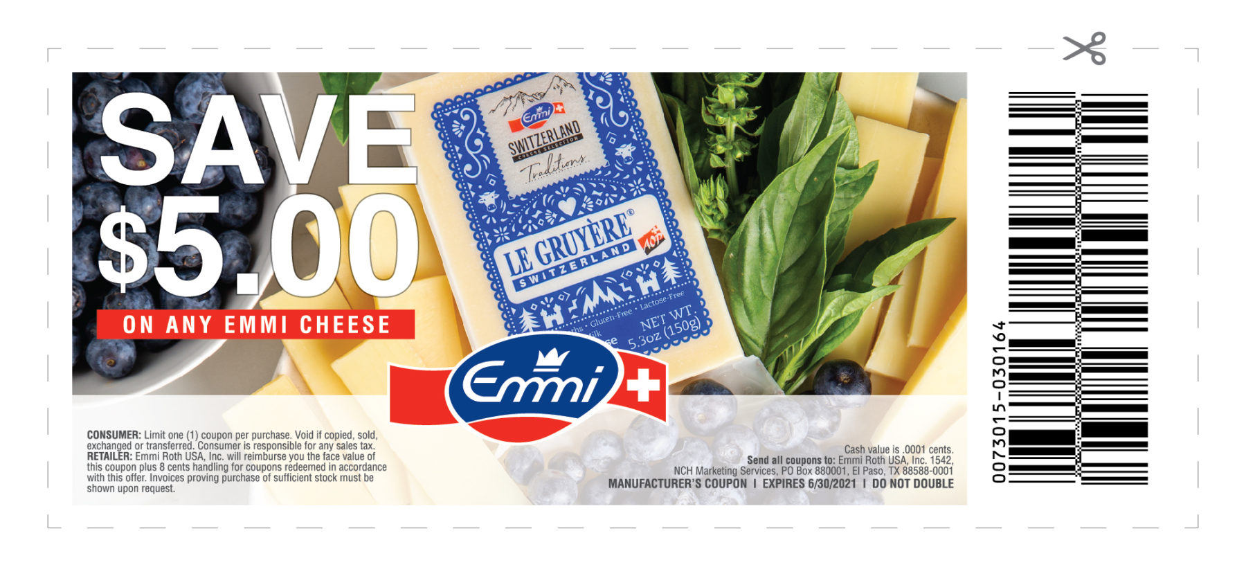 Emmi Cheese Coupon CS Emmi USA
