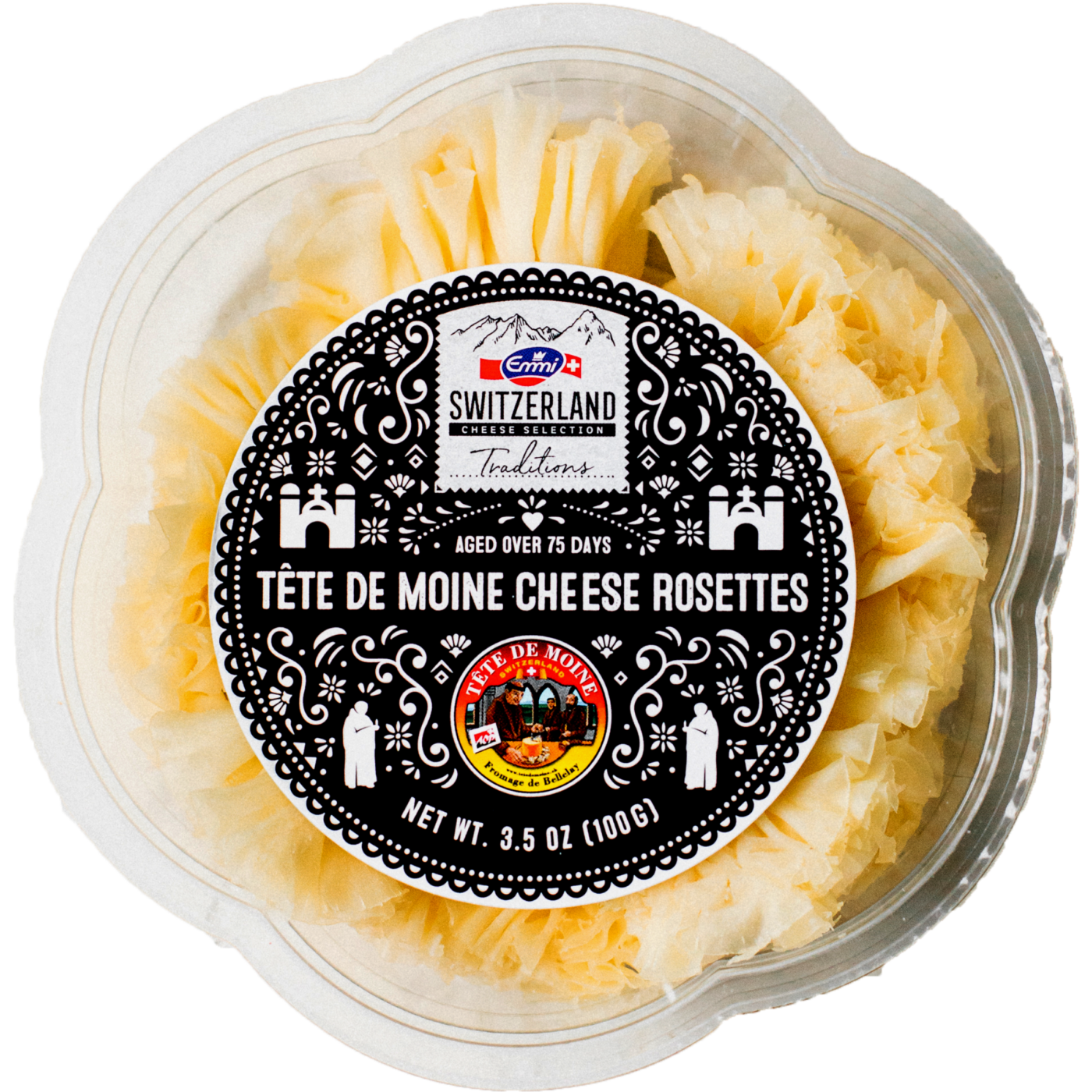 Tête de Moine Cheese - Made in Switzerland - Emmi USA